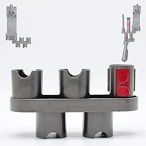 VACEXT Docking Station Attachments Organizer Compatible with Dyson V15 V12 V11 V10 V8 V7 Outsize Gen5 G5 Cordless Stick Vacuum Cleaners - No Drill Wall Mount, Attachments & Accessories Holder