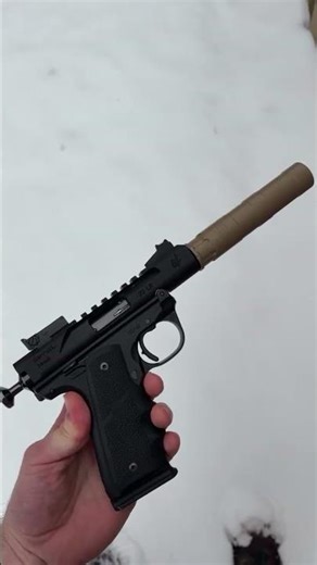 What's more quiet? Falling snow or the Volquartsen Mini Mamba -