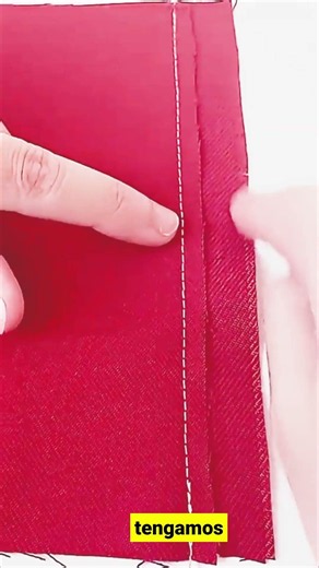 Cómo hacer una costura inglesa #coser #costura #tips #costuraamano #hechoamanoconamor #embroidery