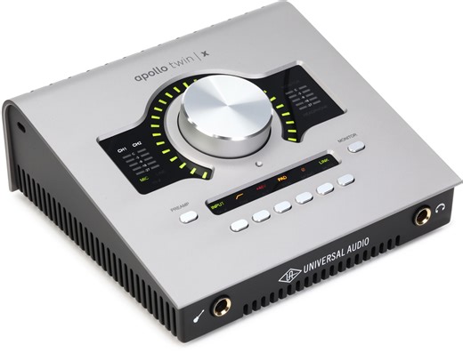 Universal Audio Apollo Twin X QUAD Gen 2 Essentials  10 x 6 Thunderbolt Audio Interface with UAD DSP