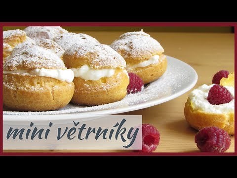 Mini větrníčky / Profiterolky