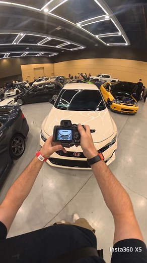 Luke Miller | Photographer on Instagram: "Would you stop for this Civic Type R? Follow @_ascent___ for all your car air freshener needs! Gear listed below ⬇️ POV camera is @insta360 X5 Camera @sonyalpha A7IV Lens @sigmaphoto 24-70 f2.8 Software @lightroom @adobe Lightroom Classic Printer @canoncanada SELPHY 1500 SD Cards @progradedigital V90 128GB Card Filter @kfconcept circular polarizer + Mist #sonyalpha #shotonsony #prograde #sigmaphoto #carphotography #photography #cars #pov #MadeWithLightro