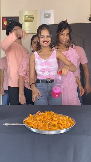 29K views · 186 reactions | Who Will Flip The Bottle And Win Unlimited Mecroni pasta  Challenge  #short #viral #noodles #trending #fbreels | madfamily05 | Facebook