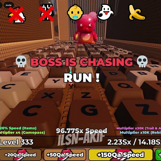 STAGE 9 BOSS VS ALL TIKFINITY #roblox #keyboardescape #usa