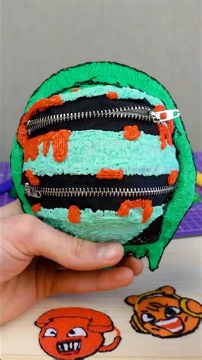 I made a Zip Sprunki OC with 3d pen #IncrediboxSprunki