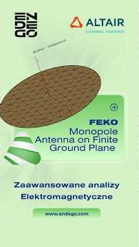 Feko - Mono Pole Antenna Simulation