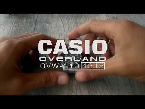 how to complete setting casio overland ovw 110 module 4315 wave ceptor tough solar japan (ENG)