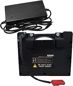 24V 12AH Premium Lithium Battery Pack for Electric Wheelchair - 9.45 x 7.68 x 4.53 inchs, Includes Charger and Anderson Plug