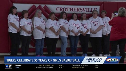 Crothersville honors its first girls basketball team