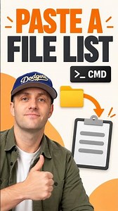 Copy File Names With One CMD Command