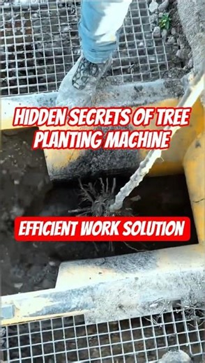 Tools Secrets of Automatic Tree Planting Machine in Reforestation