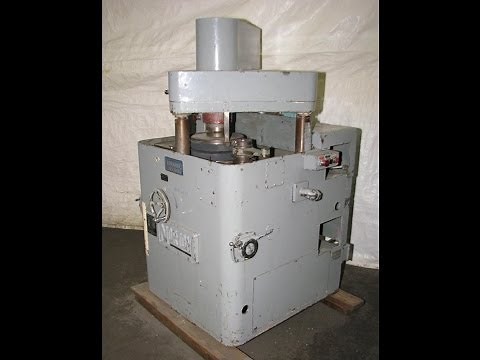 Norton Lapping Machine, Model 12 Hyprolap, Ref #059 187, - SOLD
