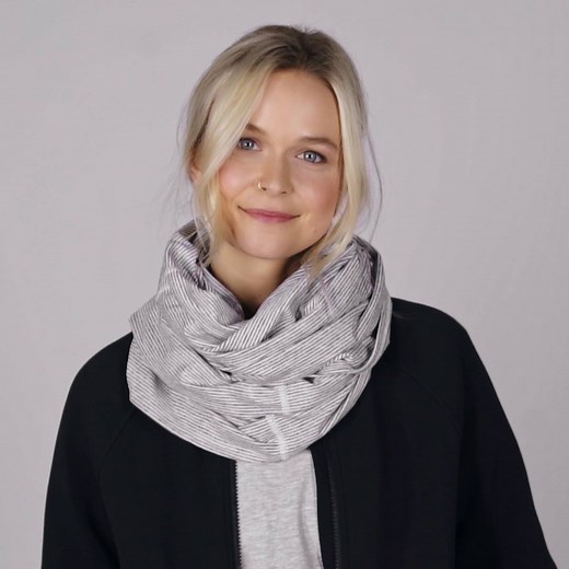 The Vinyasa Scarf is back—1 piece, 7 ways to wear it: http://bit.ly/VinyasaScarf_ | lululemon