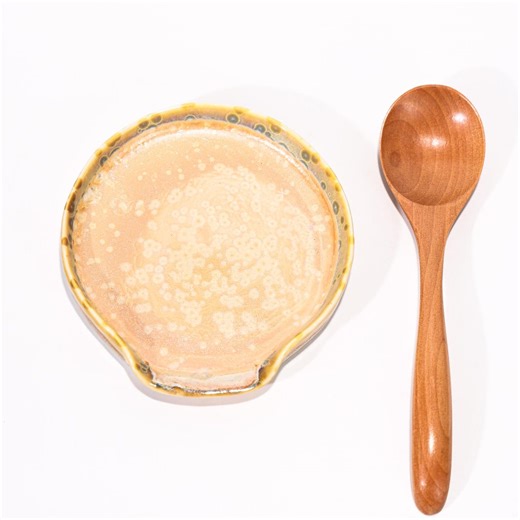 Handmade Ceramic Spoon Rest Neutral Crystalline Glaze Pottery Spoon Holder Kitchen Stove Decor Rustic Kitchenware Cooking Lover Gift - Etsy