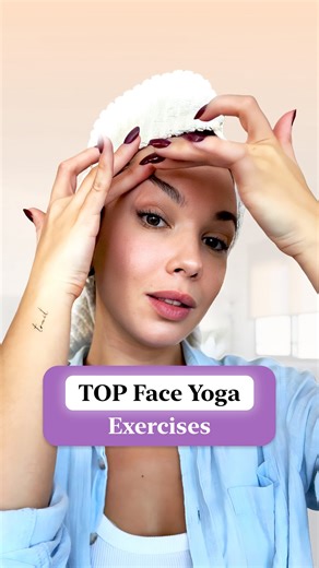 Luvly - Face Yoga & Skincare App | ✨ Want a lifted look without filters or injections? These face yoga moves help define your jawline, lift the eyes and refresh your whole... | Instagram