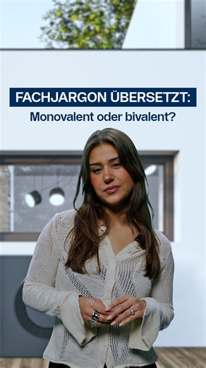 Monovalent oder bivalent – heizt die Wärmepumpe allein oder mit Verstärkung? 💙 Wir erklären, was hinter den Begriffen steckt und wann welche Lösung Sinn ergibt. 👉 Mehr Fachjargon einfach erklärt? Dann folgt uns. #Buderus #FachjargonÜbersetzt #Wärmepumpe | Buderus Deutschland