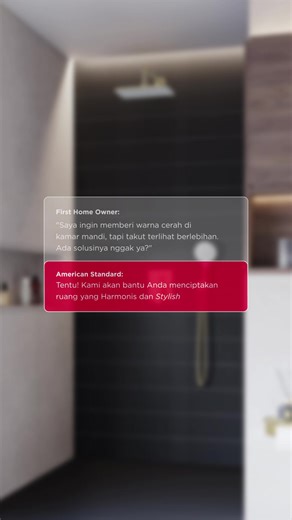 Sebagai pemilik rumah baru, pasti ingin kamar mandi yang sempurna sesuai dengan gaya Anda. American Standard mengerti kebutuhan Anda! Jangan khawatir, dengan American Standard Color Series, kami hadir untuk menjawab kebutuhan Anda. Dengan teknologi PVD Coating membuat warna lebih tahan lama, anti gores, dan tetap stylish untuk waktu yang lama. Kamar mandi impian kini jadi kenyataan! #LifeLoveHome #AmericanStandard #AmericanStandardID #ILoveAmericanStandard