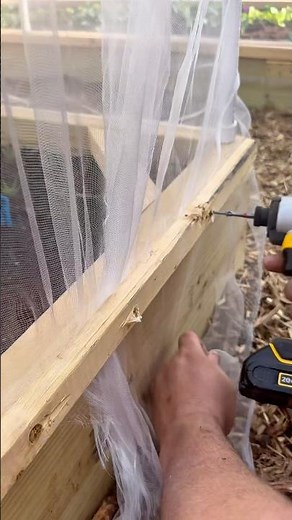 Spring DIY PVC Dome Hoophouse Update: Swapping Plastic Sheeting for Insect Netting!