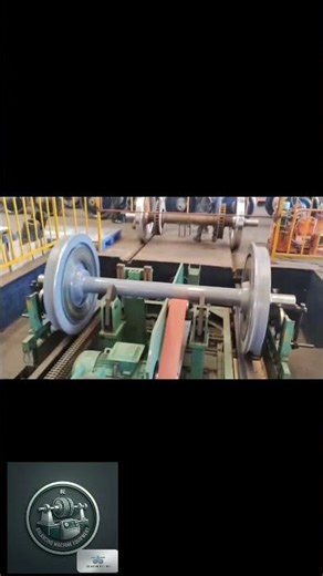 Wheel Balancing machine for Rajdhani express and Vande Bharat.. #machin