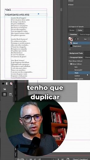 Evite erros no sumário com estilos de parágrafo | Tutorial Indesign
