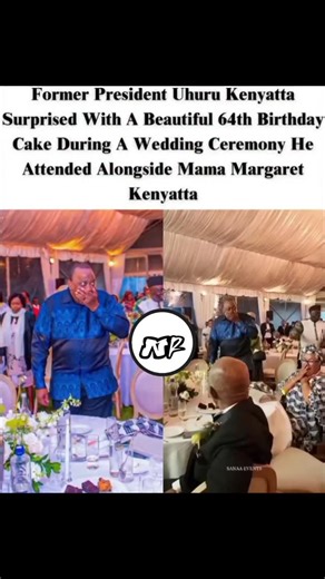 Former President Uhuru Kenyatta Surprised With A Beautiful 64th Birthday Cake | 𝙉𝙖𝙞𝙧𝙤𝙗𝙞 𝙍𝙚𝙥𝙤𝙧𝙩𝙨