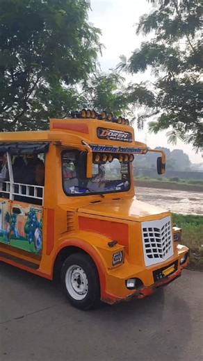 Begini jadinya dikasih basuri berkicau😁odong odong DOREN😃#short car basuri indonesia