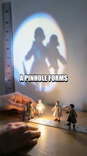Pinhole Shadows: A Tiny Light Show at Home