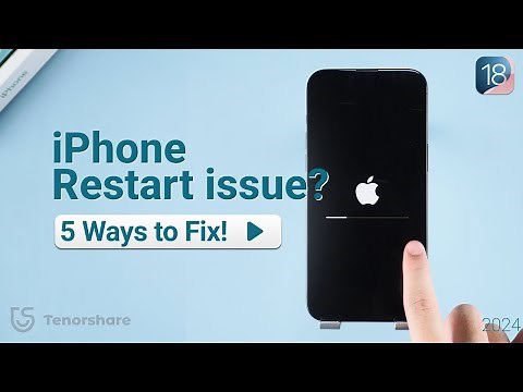 iPhone Restart Randomly after Updated to iOS 18? Here are 5 Fixes!!