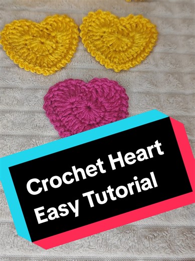 Easy Crochet Heart Tutorial for Beginners