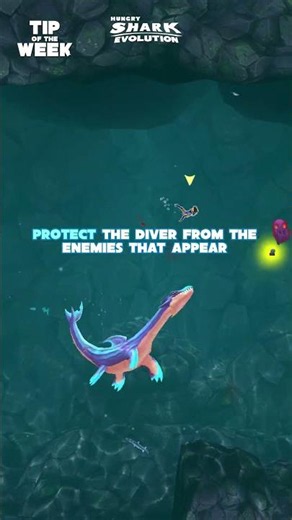 The ocean needs you 🏊🪸🦈 #TeamReef ‪@OceanaOrg‬ #greengamejam #oceana #HungrysharkEvolution