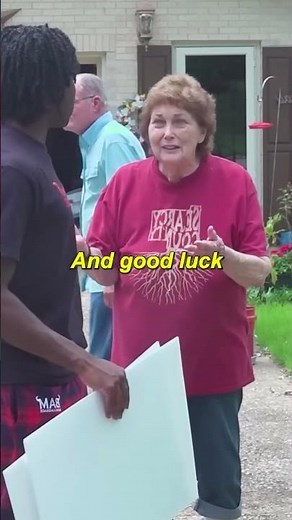 A Wholesome Moment in America’s Most Racist Town.. 🥰🤗 #kaneljoseph