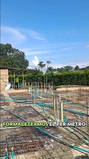 ⬇️👷‍♂️Como hacer una losa de cimentación #construccion #ingenieria