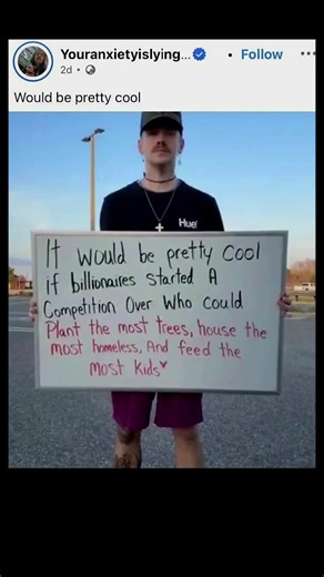 what if billionaires competed to help people | Subscribe for more #motivation 😊👍