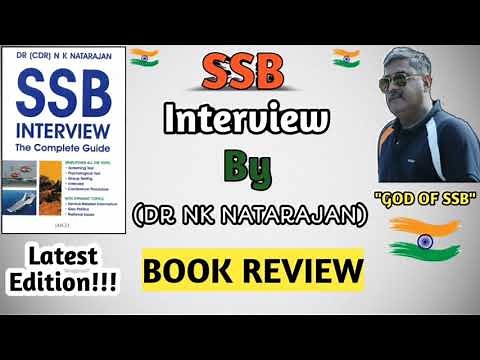 SSB Complete Guide By "NK NATARAJAN" | Best book for SSB | Book Review | Detailed analysis of topics