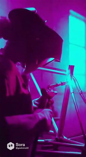 Precision bicycle frame assembly that looks impossible #welding #skills