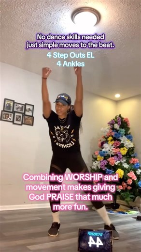 Praise, worship & workout giving God glory through movement and joy. #womenofgod #faithandfitness