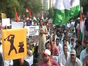 1.4M views · 10K reactions | Mumbai residents stage protest against CAA-NRC | ABP Live | Facebook