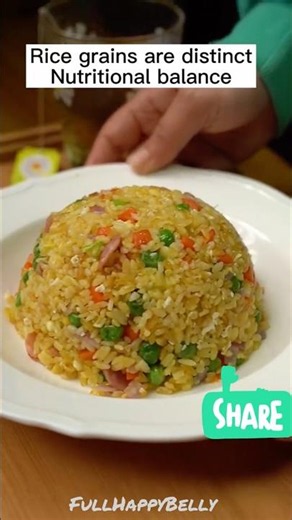 Ham and egg fried rice
