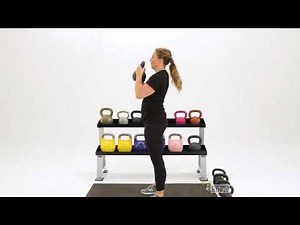 Kettlebell Squat Clean Press || Kettlebell Kings || kettlebell workout series