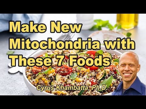 Make New Mitochondria with These 7 Foods with Cyrus Khambatta, Ph.D.