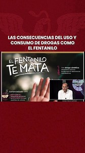 Las consecuencias del uso y consumo de drogas como el fentanilo | Waldo Fernández González