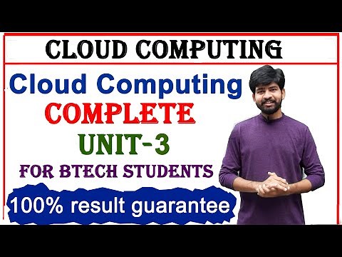 cloud computing complete unit 3 explanation | Cloud computing subject | Btech cloud computing