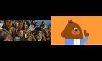 Mix of 2 videos from youtube : My Reaction To Minions Cheering Sound Effect is Dead Part 2