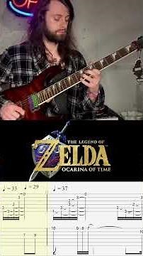 How to Play the Ocarina of Time Title Theme #guitar #guitartabs #ocarinaoftime #zelda #guitarcover