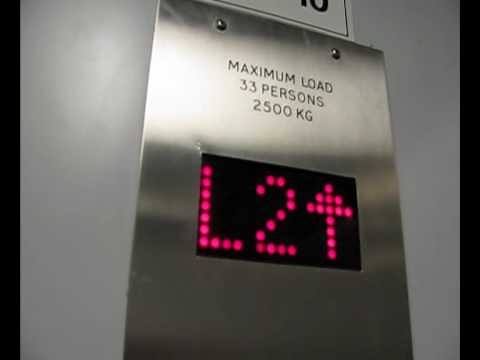 Tour of lifts at Medway Hospital