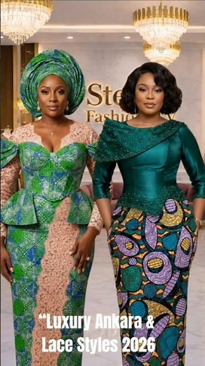 Luxury Ankara & Lace Owambe Styles 2026 | Elegant African Madam Fashion #shorts
