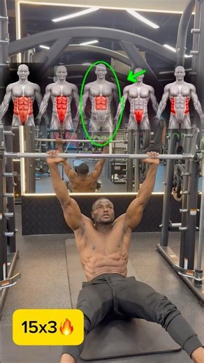 Do you know you can use smith machine to train ABS. Save & try this.