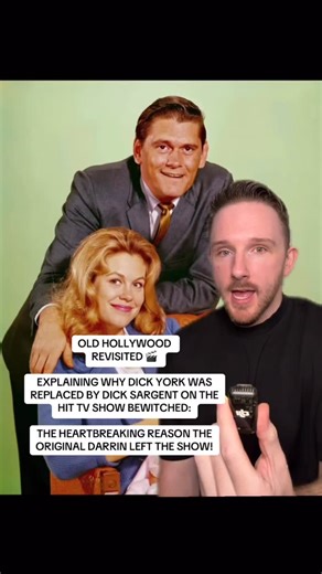 A bittersweet moment in TV history: Dick York, the original Darrin on Bewitched, was replaced by Dick Sargent after 5 seasons and the reason is heartbreaking. #bewitched #classictv #oldhollywood #oldhollywoodstars #elizabethmontgomery | John Joseph