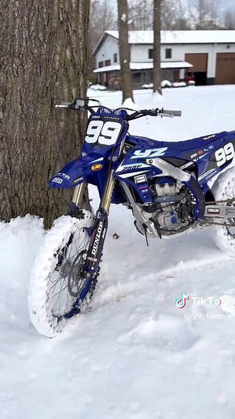 Guess it’s winter now @fynn #viral #famous #foryoupage #dirtbike #250 | dirt bike's
