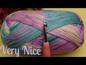 MY GOD! Look how easy and Stylish it is with just 2 ROWS ⚡! Quick and Painless crochet pattern free